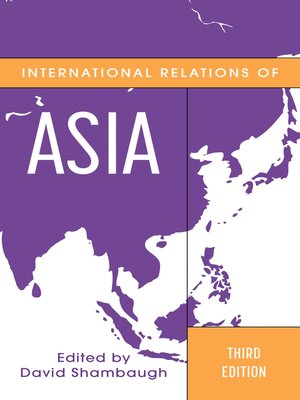 cover image of International Relations of Asia